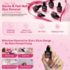 ASKISS gentle and fast nail glue remover, authorized by Naildoo for Lavara press-on nail removal.