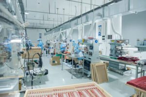 Lavara Nails dust free assembly and quality control workshop for bulk nail supplies